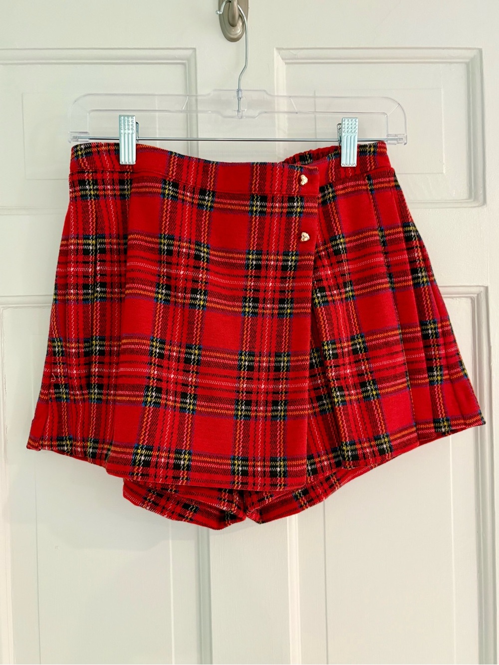 Crewcuts Red Plaid Skort